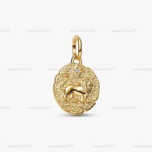 Pandora Lion Medallion Charm